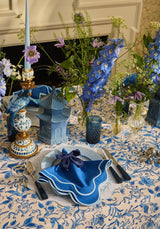 Casa by Josephine Jenno Midnight Navy Velvet Bow Collection