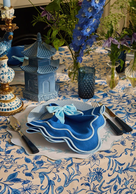 Casa by Josephine Jenno Powder Blue Velvet Bow Collection
