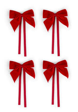 Casa by Josephine Jenno Red Romance Velvet Bow