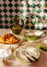 Casa by Josephine Jenno Cara Shell Cereal Bowl - Green