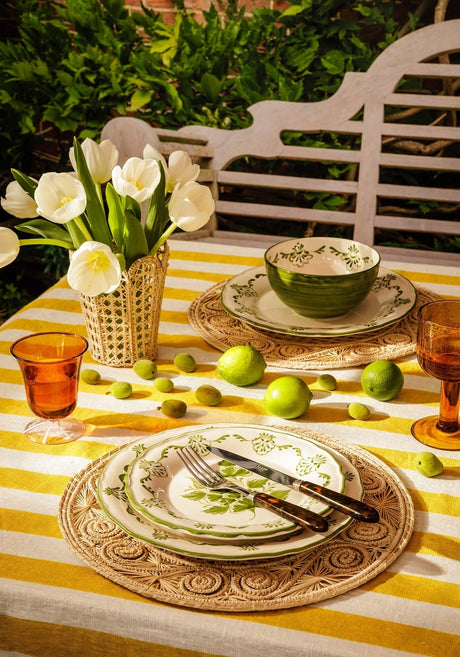 Casa by Josephine Jenno Cara Shell Cereal Bowl - Green