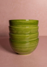 Casa by Josephine Jenno Cara Shell Cereal Bowl - Green