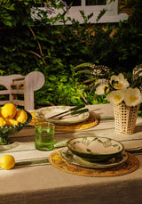 Casa by Josephine Jenno Cara Shell Pasta Bowl - Green