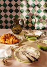 Casa by Josephine Jenno Cara Shell Serving Bowl - Green