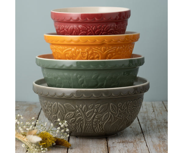 Mason Cash In The Forest Fox Grey Mixing Bowl S12, 29cm