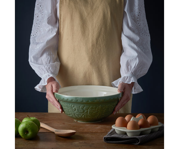 Mason Cash In The Forest Owl Green Mixing Bowl S18, 26cm