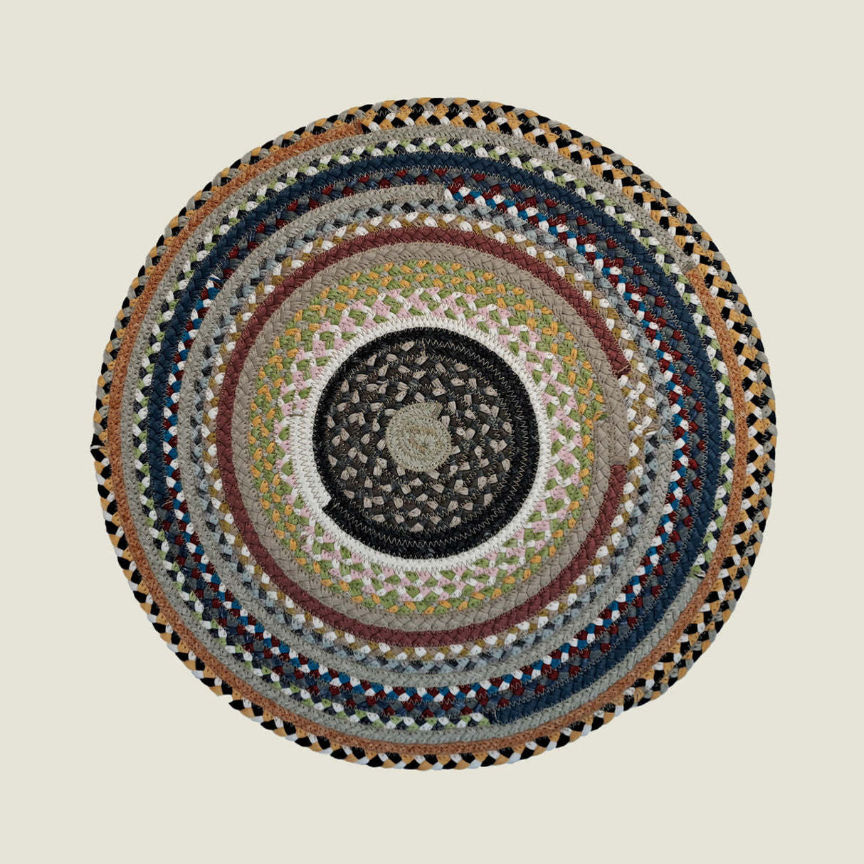Portuguese Treasures Round Braided Cotton Placemats