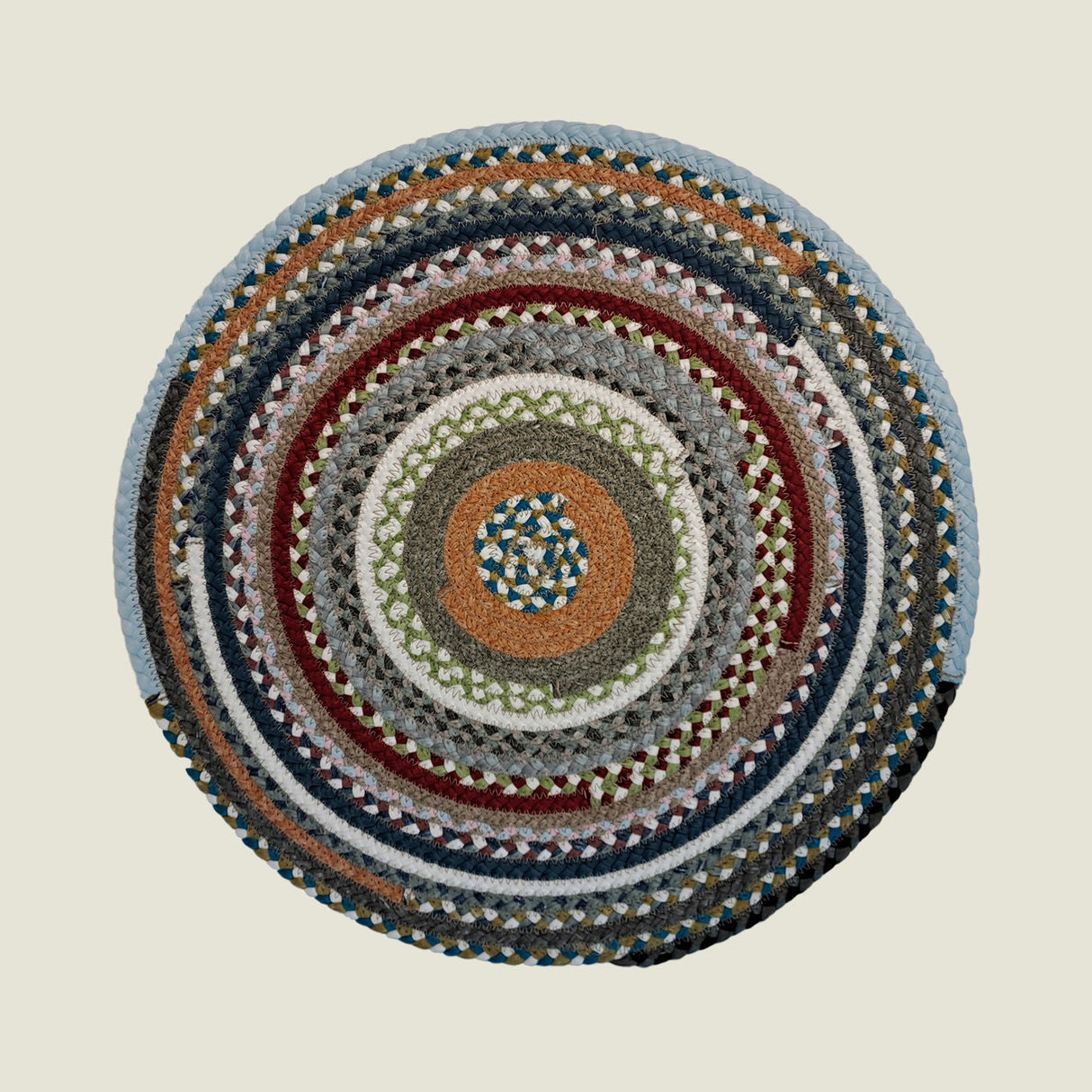 Portuguese Treasures Round Braided Cotton Placemats