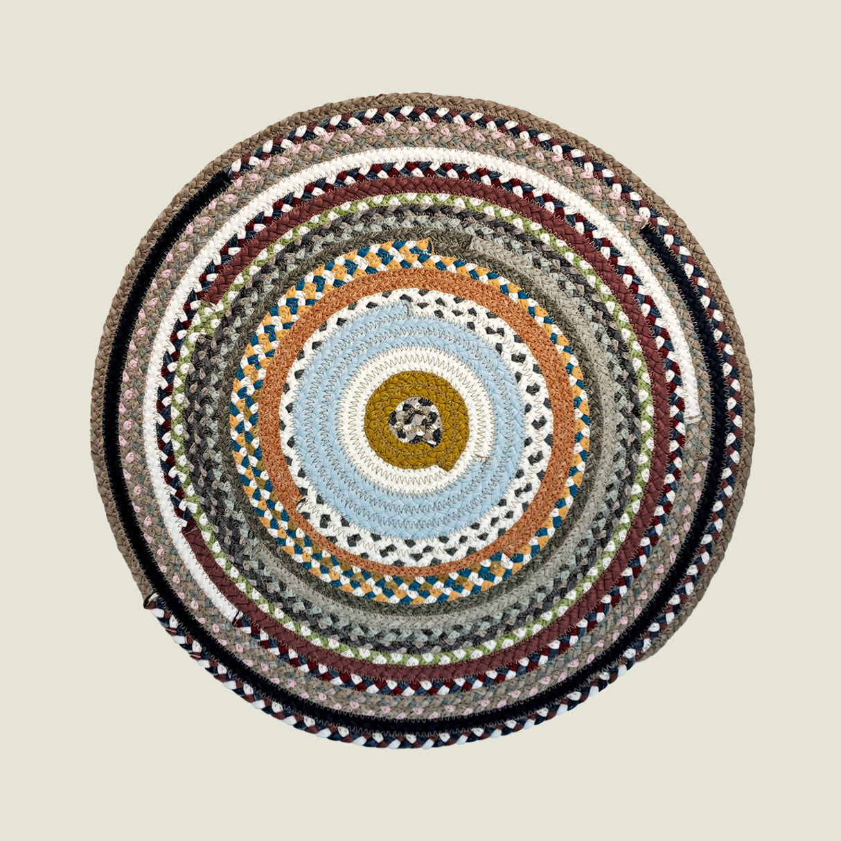Portuguese Treasures Round Braided Cotton Placemats