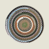 Portuguese Treasures Round Braided Cotton Placemats
