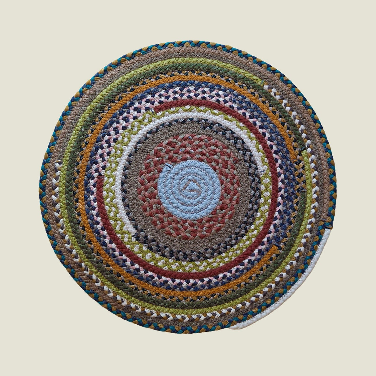 Portuguese Treasures Round Braided Cotton Placemats