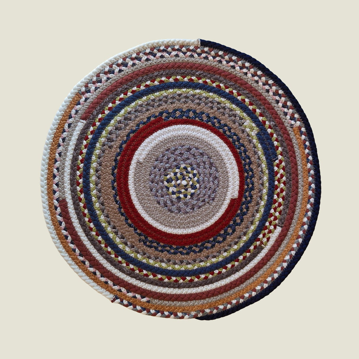 Portuguese Treasures Round Braided Cotton Placemats