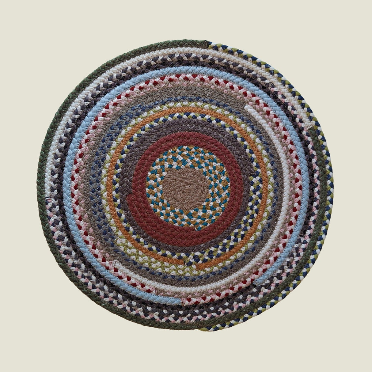 Portuguese Treasures Round Braided Cotton Placemats