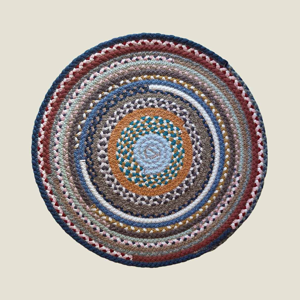 Portuguese Treasures Round Braided Cotton Placemats