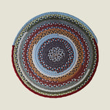 Portuguese Treasures Round Braided Cotton Placemats