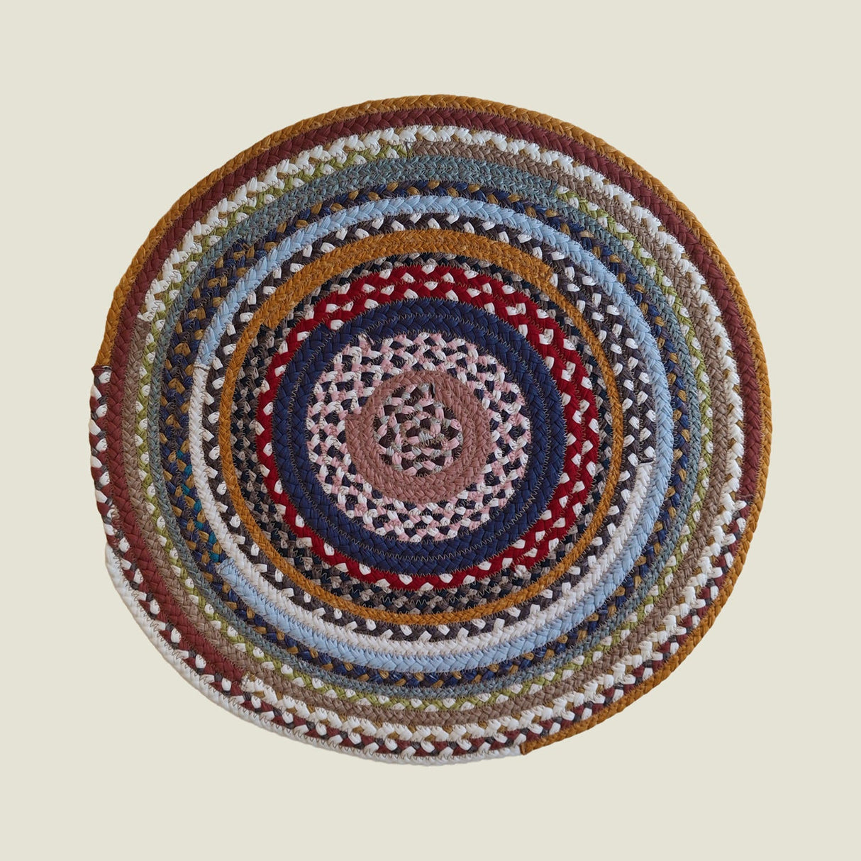 Portuguese Treasures Round Braided Cotton Placemats