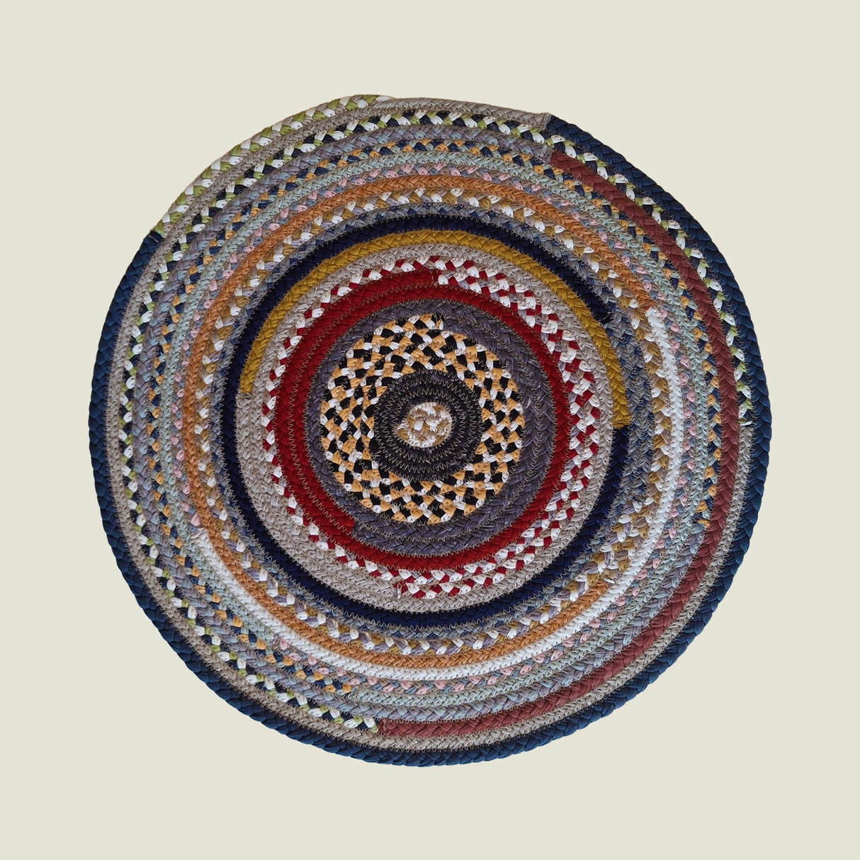 Portuguese Treasures Round Braided Cotton Placemats