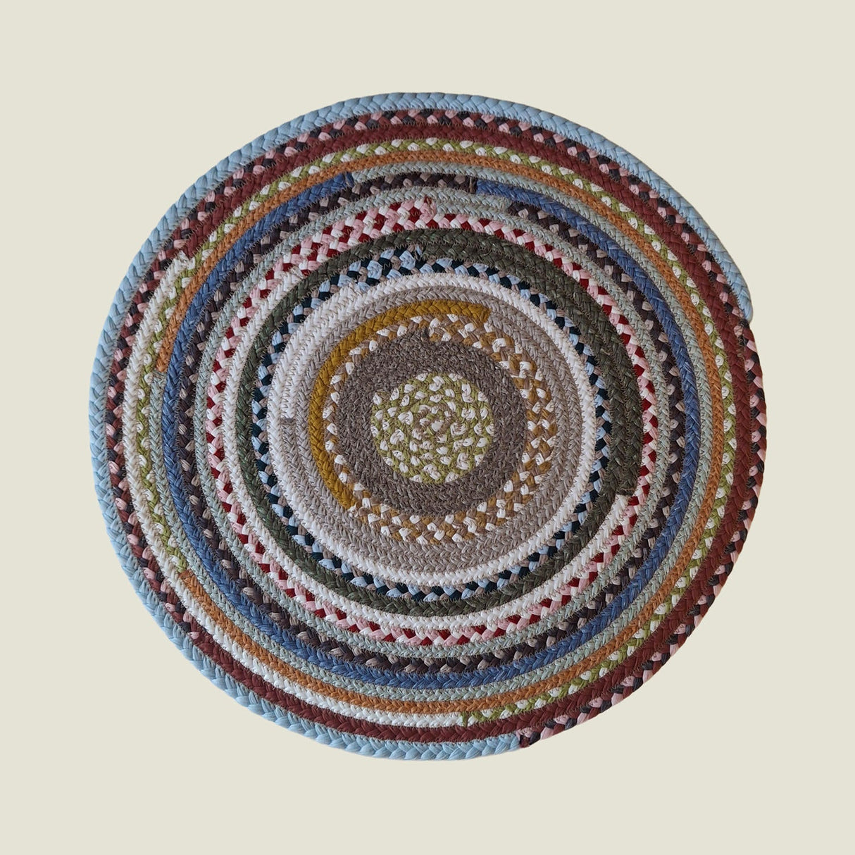 Portuguese Treasures Round Braided Cotton Placemats