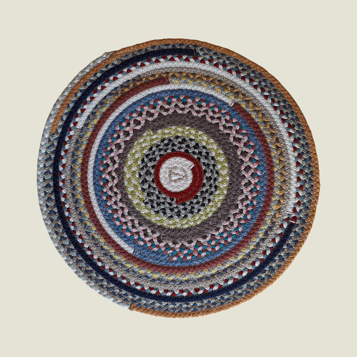 Portuguese Treasures Round Braided Cotton Placemats