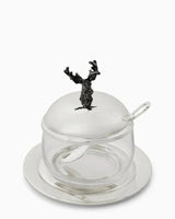 Casa by Josephine Jenno Bridgerton Deer Silver Jar & Spoon