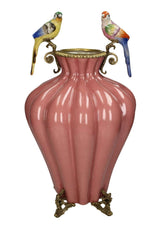 Casa by Josephine Jenno Bridgerton Regency Style Vase with Two Birds Décor