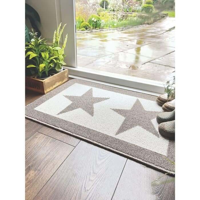 Washable Mat & Runner Star Design | The Rugs