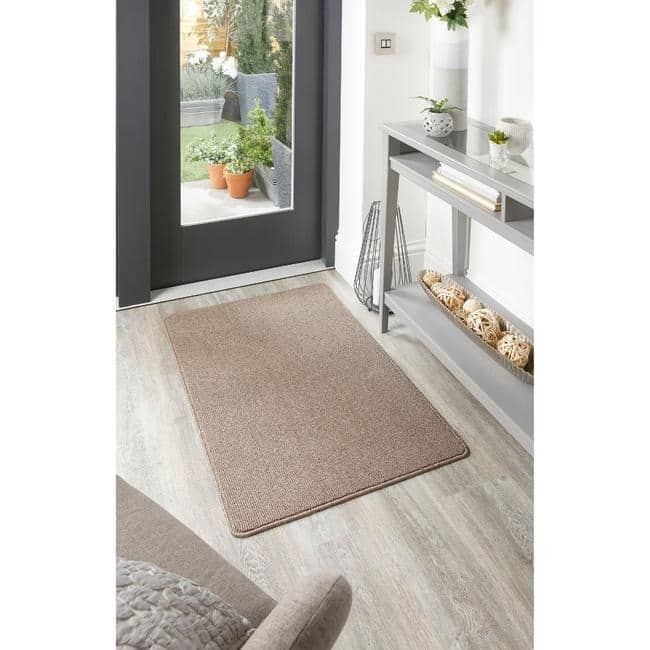 Washable Mat & Runners Plain Design by The Rugs
