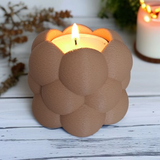 Filamora Studios Big Bubbles Tealight Holder Set (2 pack)