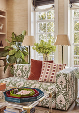 Casa by Josephine Jenno Burgundy Velvet Cushion Cover with Tassels