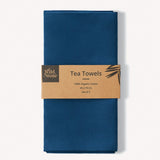 Wild & Stone Organic Cotton Tea Towels - Herringbone Weave - Set of 2
