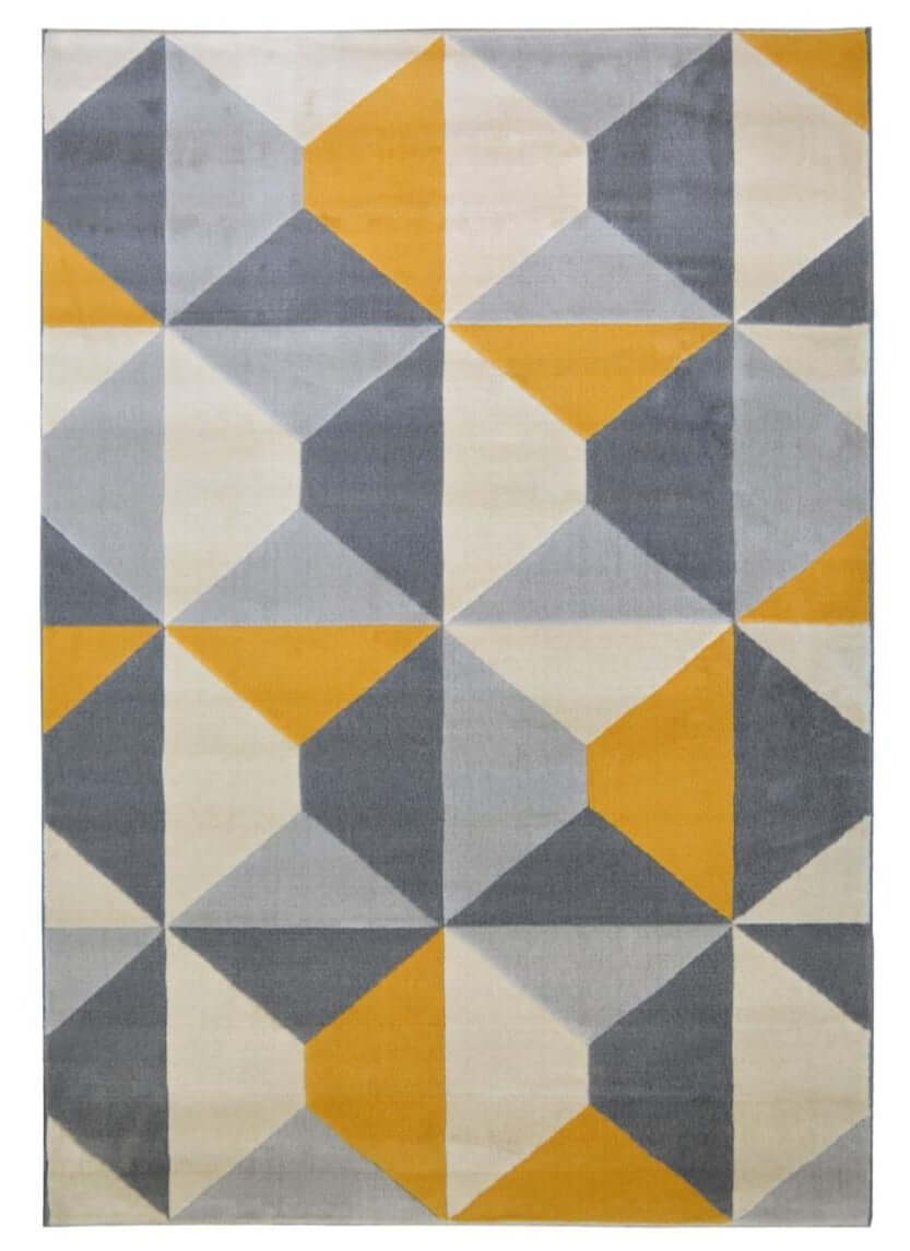 Creation Abstract Rug 18241 – Geometric Low-Pile Rug | The Rugs