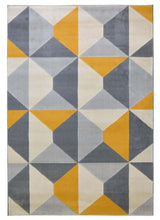 Creation Abstract Rug 18241 – Geometric Low-Pile Rug | The Rugs