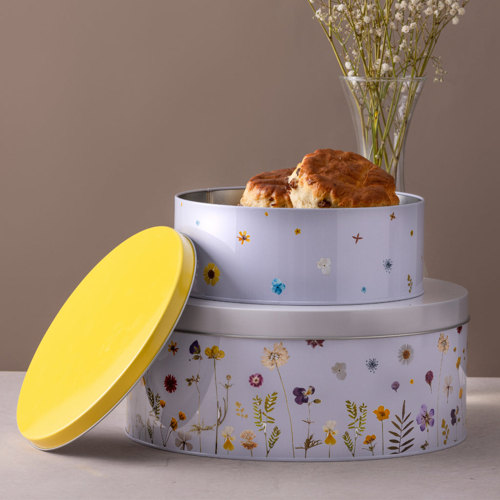 Typhoon Botanics Cake Tins, Set Of 2, 1.6 Litres & 4.8 Litres