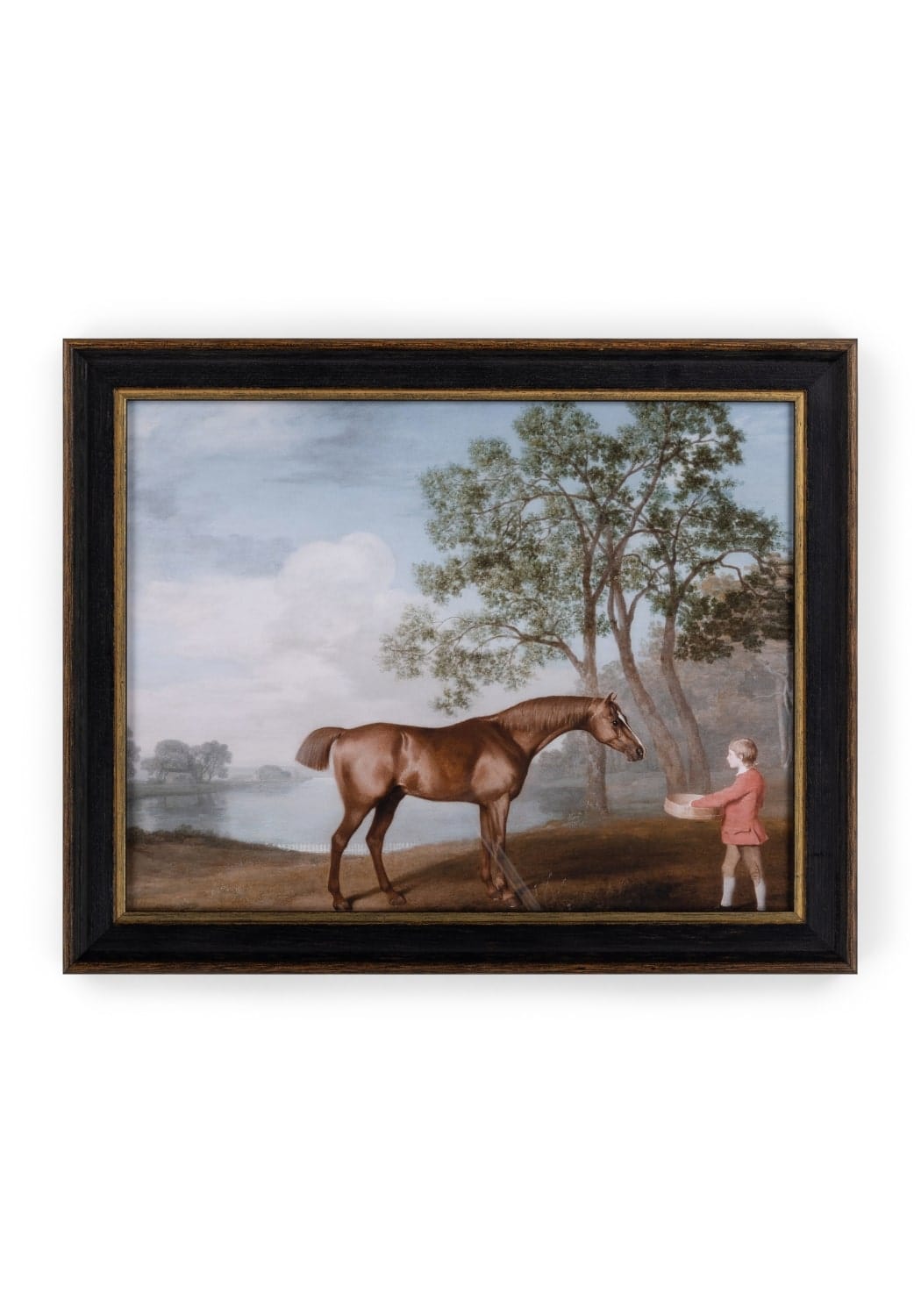 Casa by Josephine Jenno table Companion Vintage Horse Print with Boy