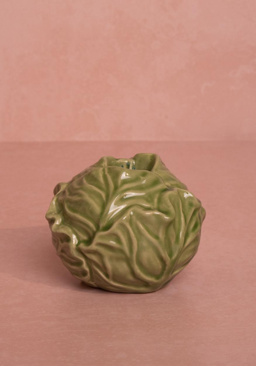 Casa by Josephine Jenno Green Cabbage Candle Holder