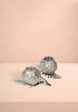 Casa by Josephine Jenno Pewter Artichoke Candleholder - Set of 2
