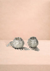 Casa by Josephine Jenno Pewter Artichoke Candleholder - Set of 2