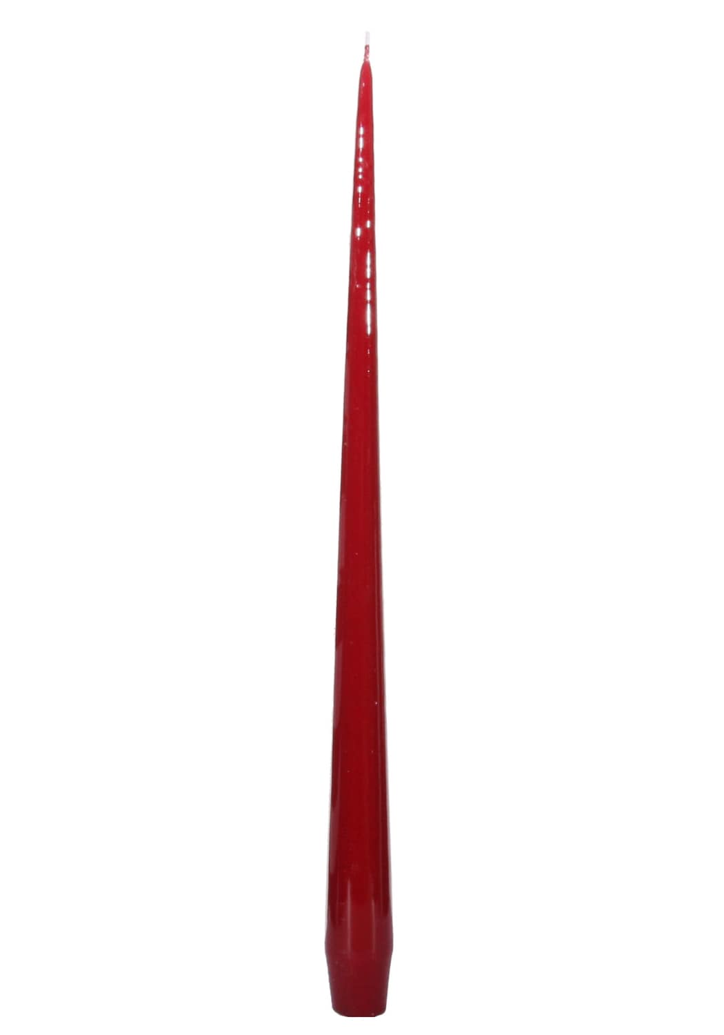 Casa by Josephine Jenno Aurora Medium Slender Taper Candles - Red