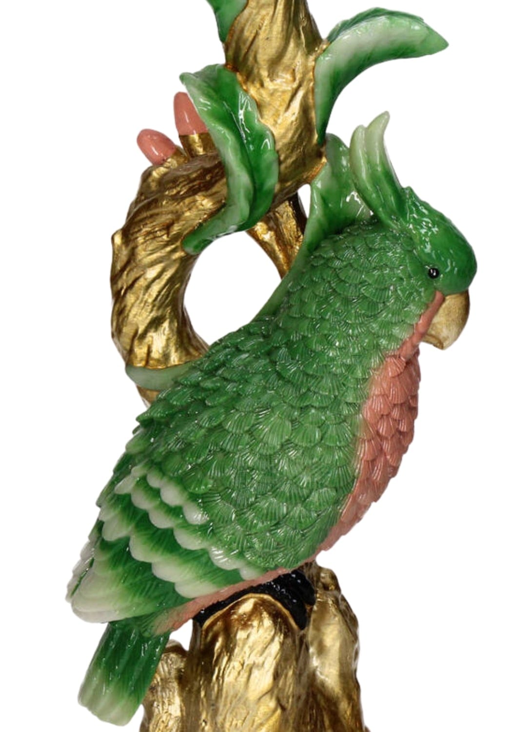 Casa by Josephine Jenno Emerald Parrot Candlestick