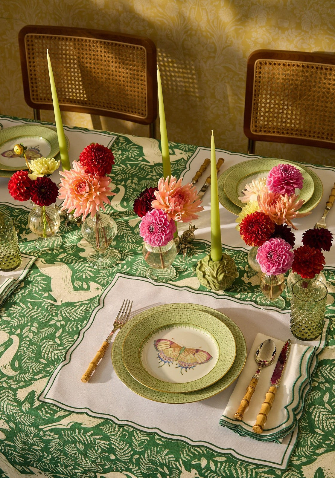 Casa by Josephine Jenno Green Cabbage Candle Holder