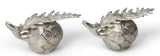 Casa by Josephine Jenno Pewter Artichoke Candleholder - Set of 2