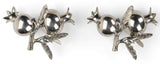 Casa by Josephine Jenno Pewter Pomegranate Candleholder - Set of 2