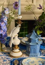Casa by Josephine Jenno White & Gold Parrot Candle Holder
