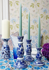 Casa by Josephine Jenno Cara Delft Porcelain Candlestick Holder