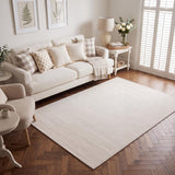 The Rugs Carmel Cream Striped Rug 6010