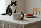 4AM Studio Cat Cup Cow Cat Ceramic Mug