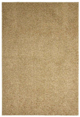 Fiji Latte Beige Washable Solid Shaggy Rug