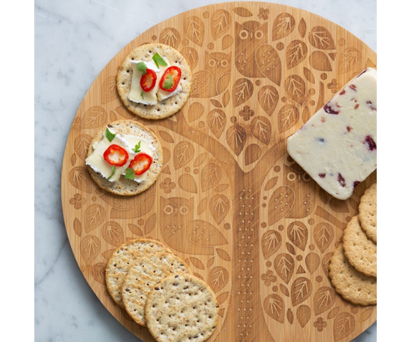 Mason Cash In The Forest Round Serving Board