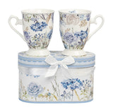 Casa by Josephine Jenno Celeste Blooming Garden Mugs Set of 2