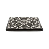 Portuguese Treasures Ceramic Coasters Azulejo Black - Set of 2